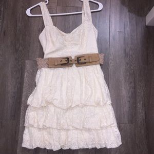 White guess dress